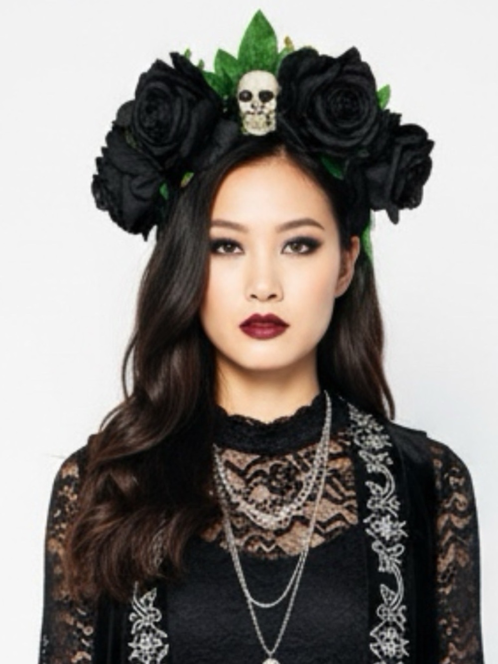 Prom Handmade Flower Crown Festival Skull Flower Crown